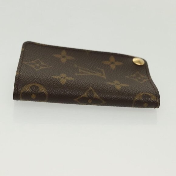 LOUIS VUITTON Monogram Porto Cartes Crdit Pression Card Case Auth - Picture 4 of 16